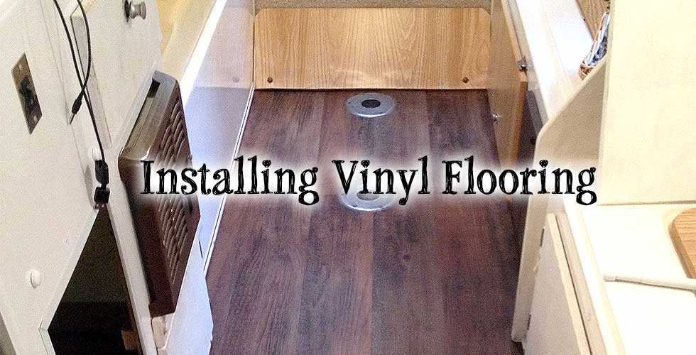 Installing a Wood Vinyl Floor in my Casita Travel Trailer