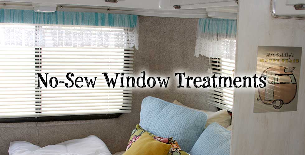 No-Sew Window Treatments