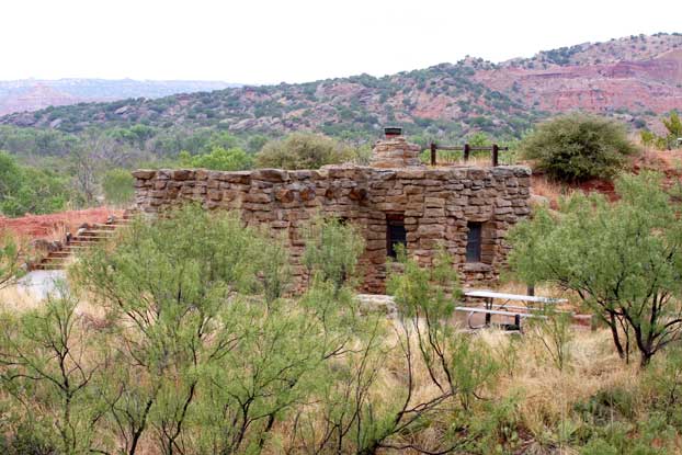 Another View of CCC Cabin at Palo Duro State Park