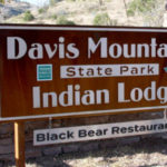 Davis Mountains SP Entrance Sign