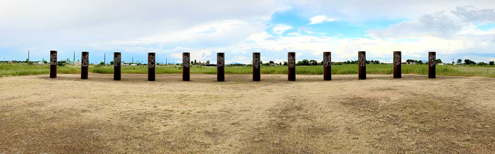 Actual Contact Panorama, Marfa, TX